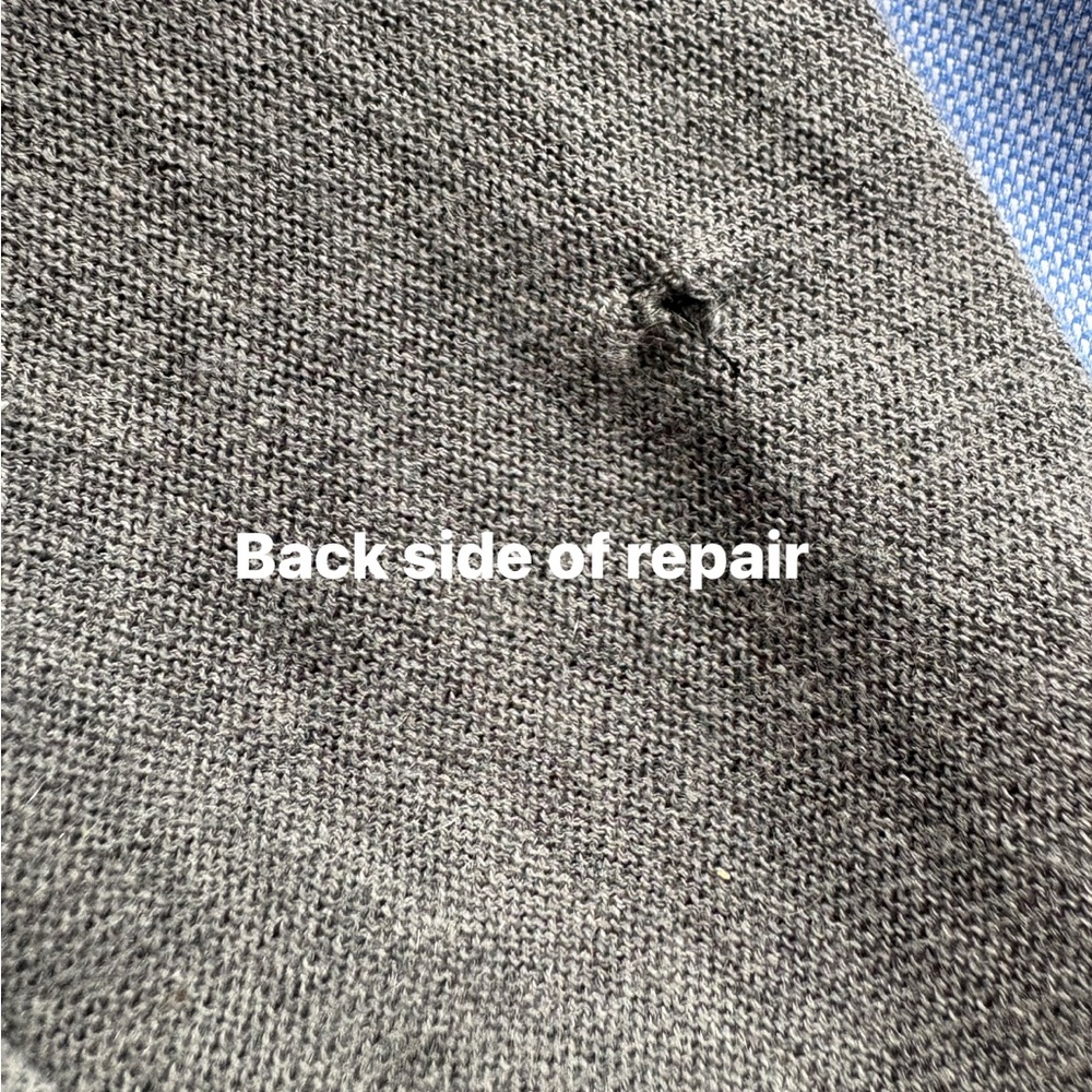 Zadig & Voltaire Charcoal Knit Dolman Top Size Small - Picture 11 of 15